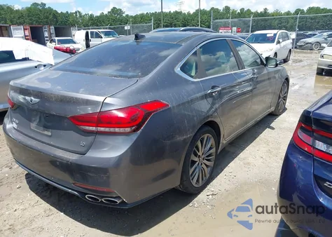 2015 Hyundai Genesis 5.0 from USA, damaged, VIN KMHGN4JF9FU070314